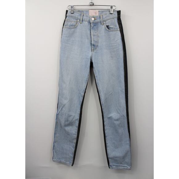 Revice Jeans Ex-boyfriend Harlow Wash Two Tone High Waist Jeans Size 26 - Picture 2 of 6